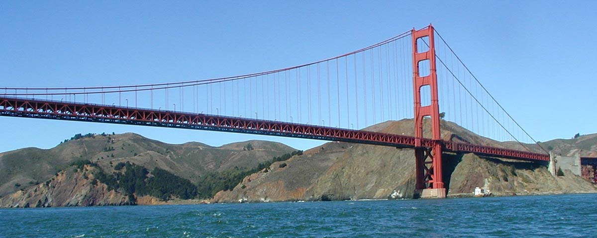 Golden Gate Bridge from SF